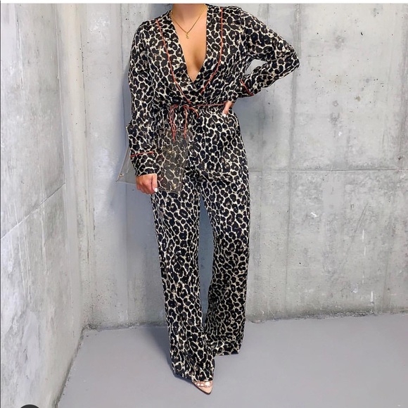 leopard jumpsuit - Picture 1 of 1
